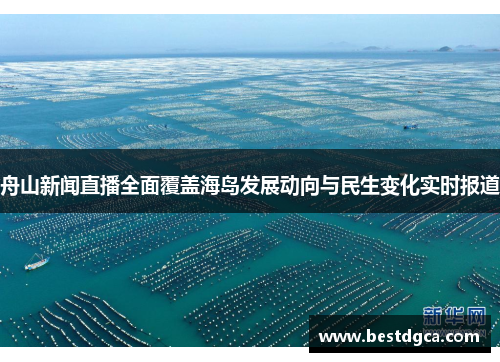 舟山新闻直播全面覆盖海岛发展动向与民生变化实时报道
